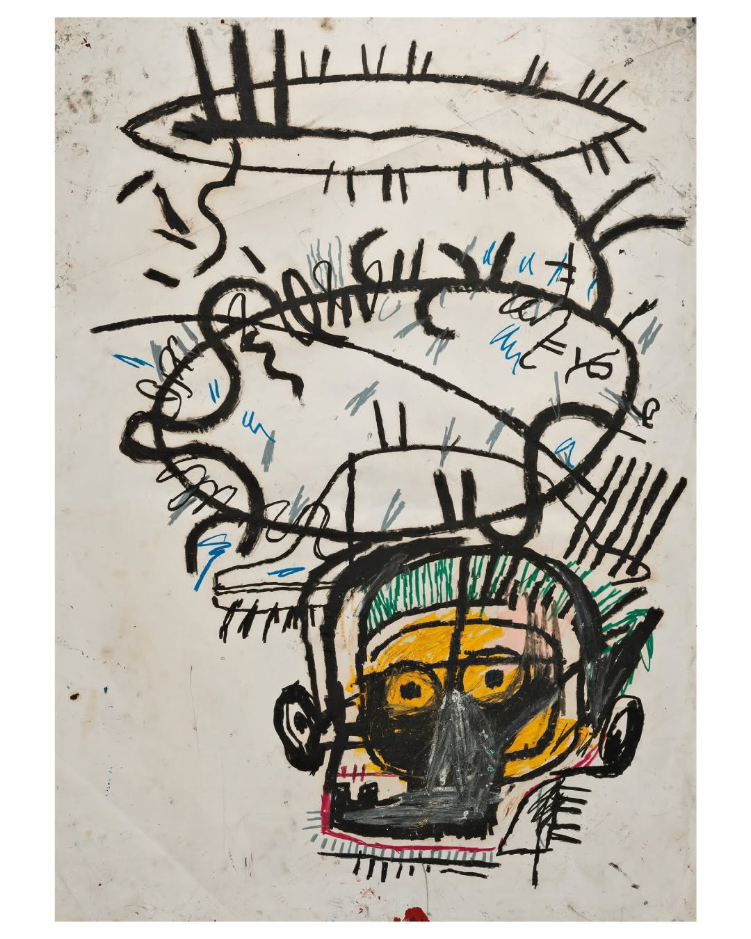 Why Basquiat's Secret Head Drawings Are Everywhere Right Now (image 4)