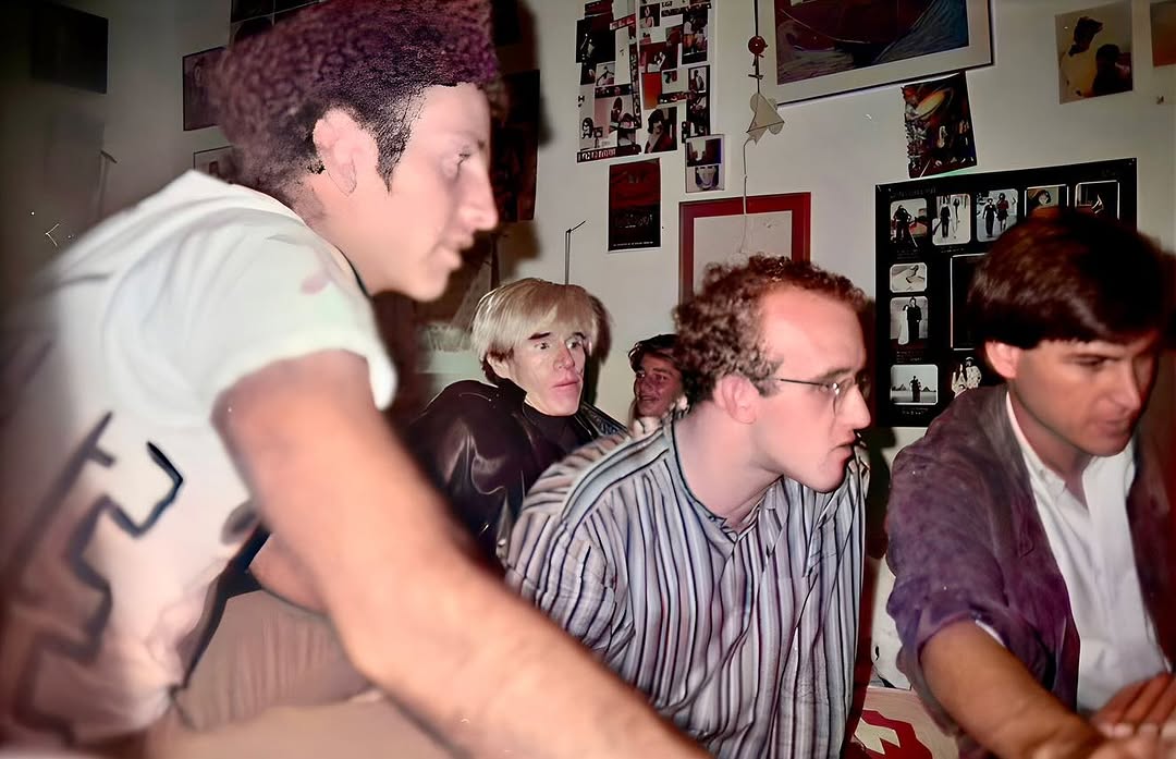 How Steve Jobs Showed Warhol and Keith Haring the Macintosh