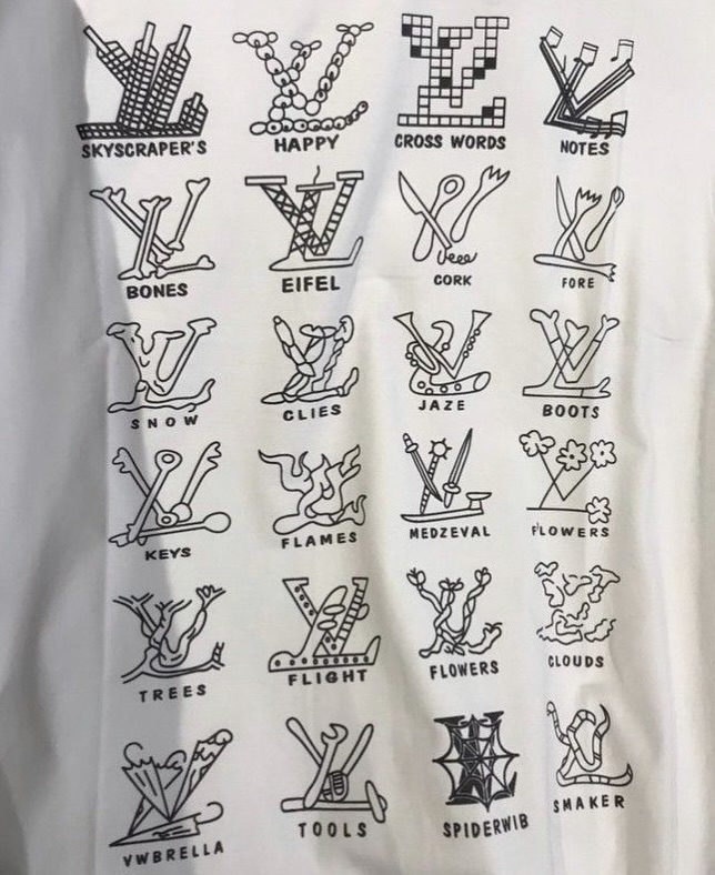 VIRGIL ABLOH Lv LOGO ITERATIONS PROVE DESIGN IMMORTALITY (image 2)