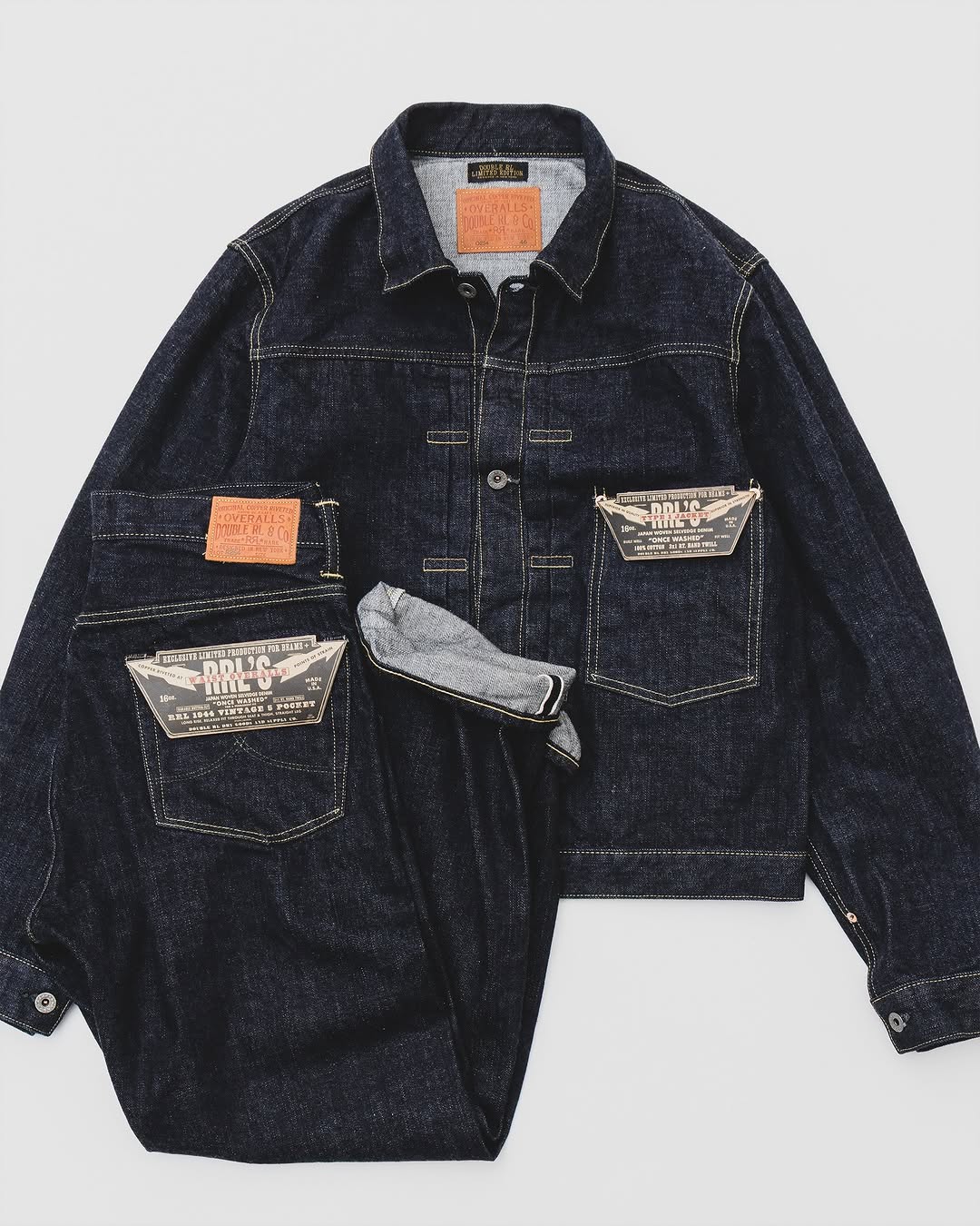 RALPH LAUREN RECREATES WWII RATIONED LEVIS 1944 BEAMS COLLAB (image 2)