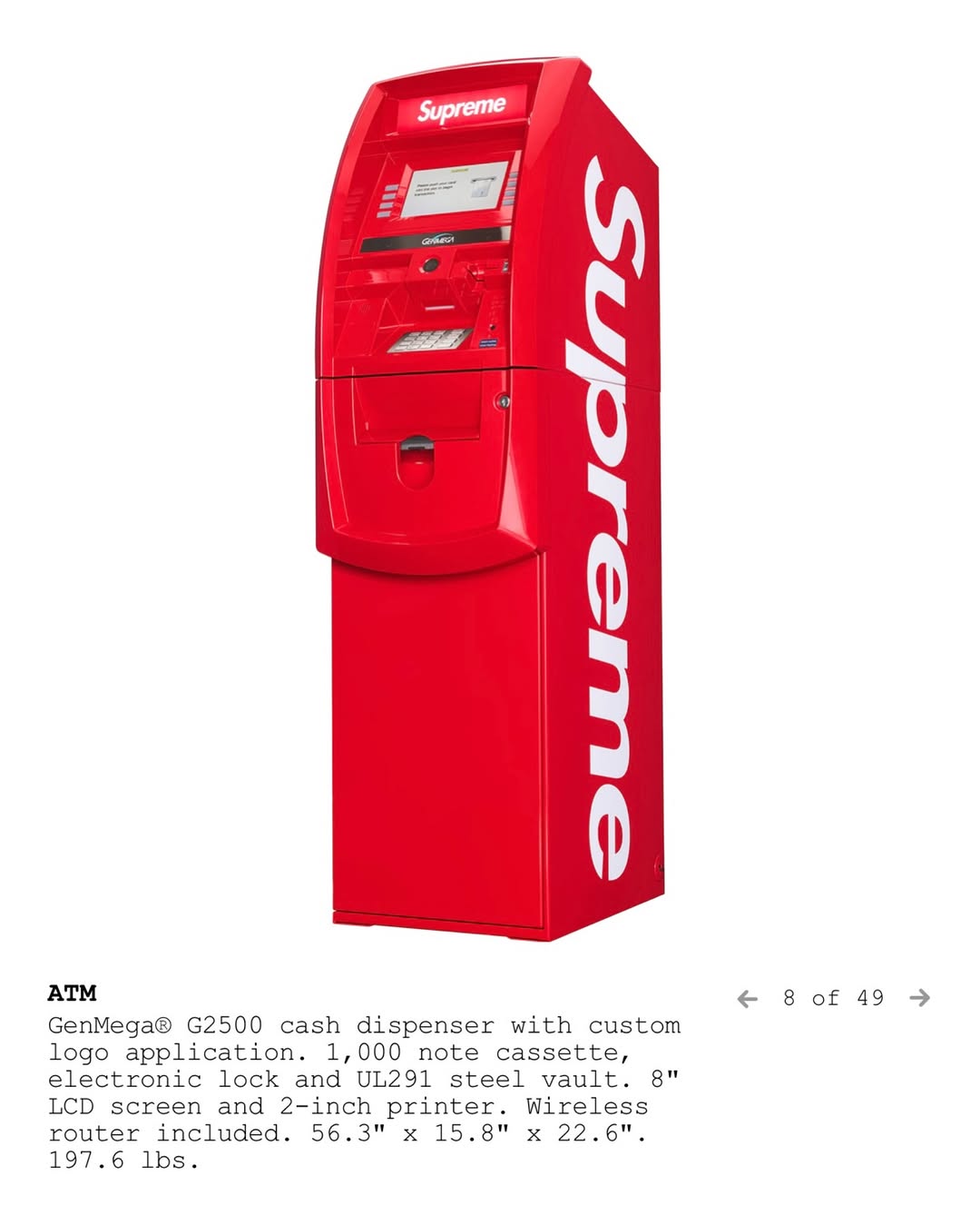 SUPREME DROPS BOXING RING AND COFFIN ACCESSORIES FOR SS26 (image 2)