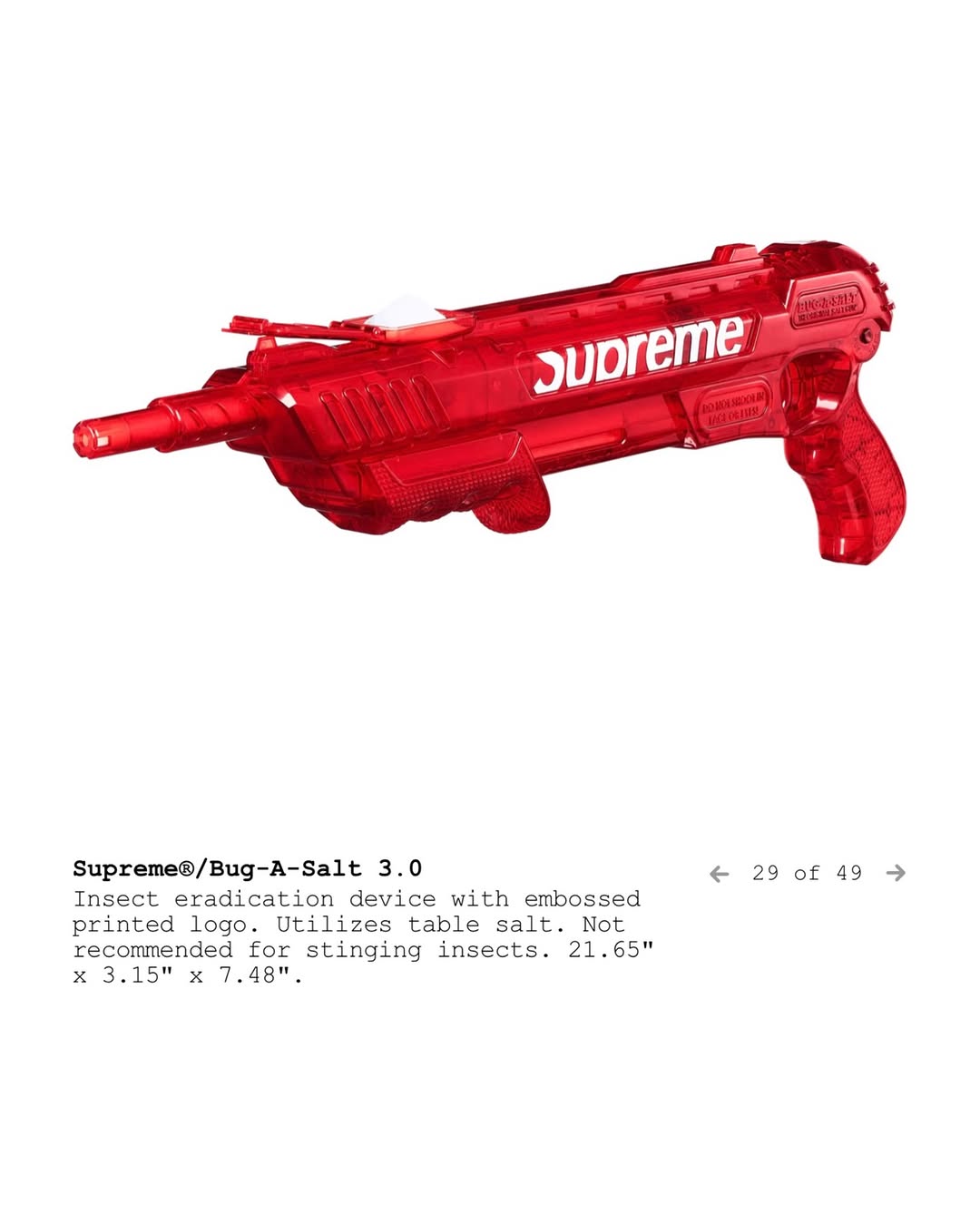 SUPREME DROPS BOXING RING AND COFFIN ACCESSORIES FOR SS26 (image 7)