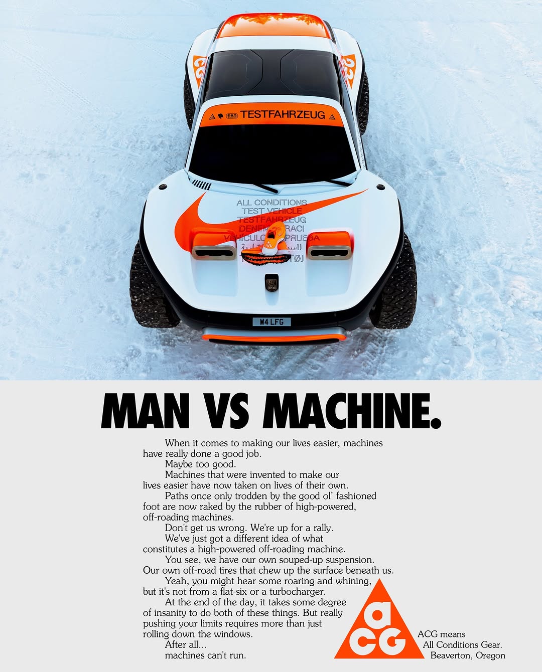 NIKE ACG TEASES MYSTERIOUS 'START YOUR ENGINES' CAMPAIGN