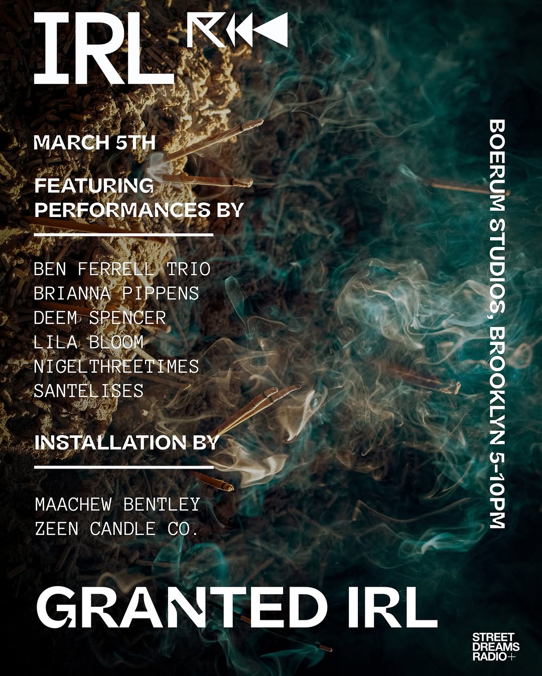 GRANTED IRL LAUNCHES MARCH 5 BRINGING JAZZ DANCE MEDITATION TO BROOKLYN (image 6)