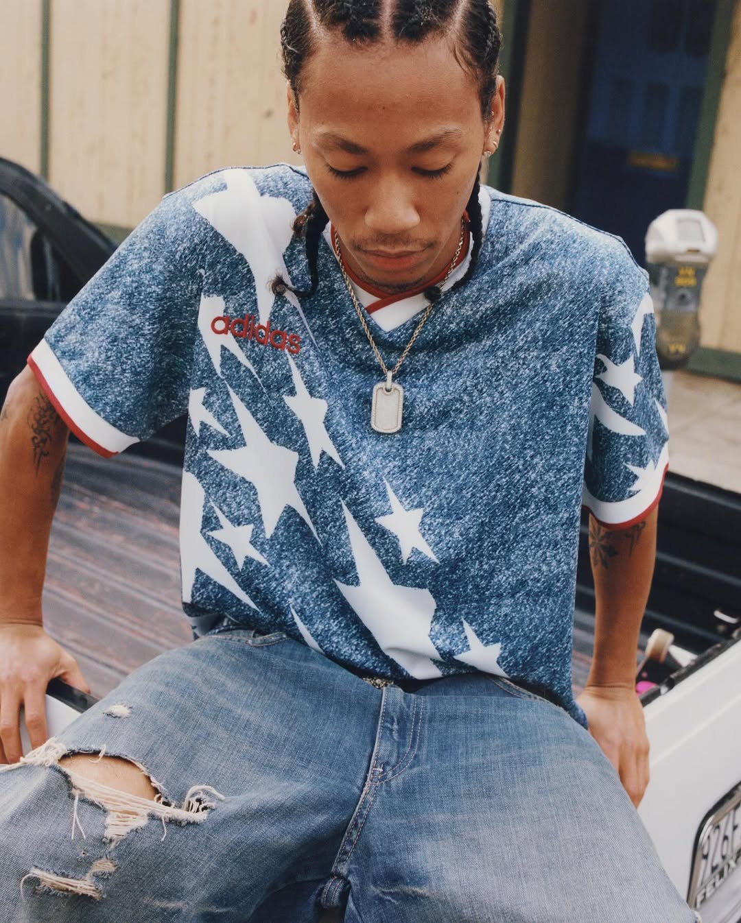 ADIDAS REVIVES ICONIC 1994 DENIM JERSEY (image 6)