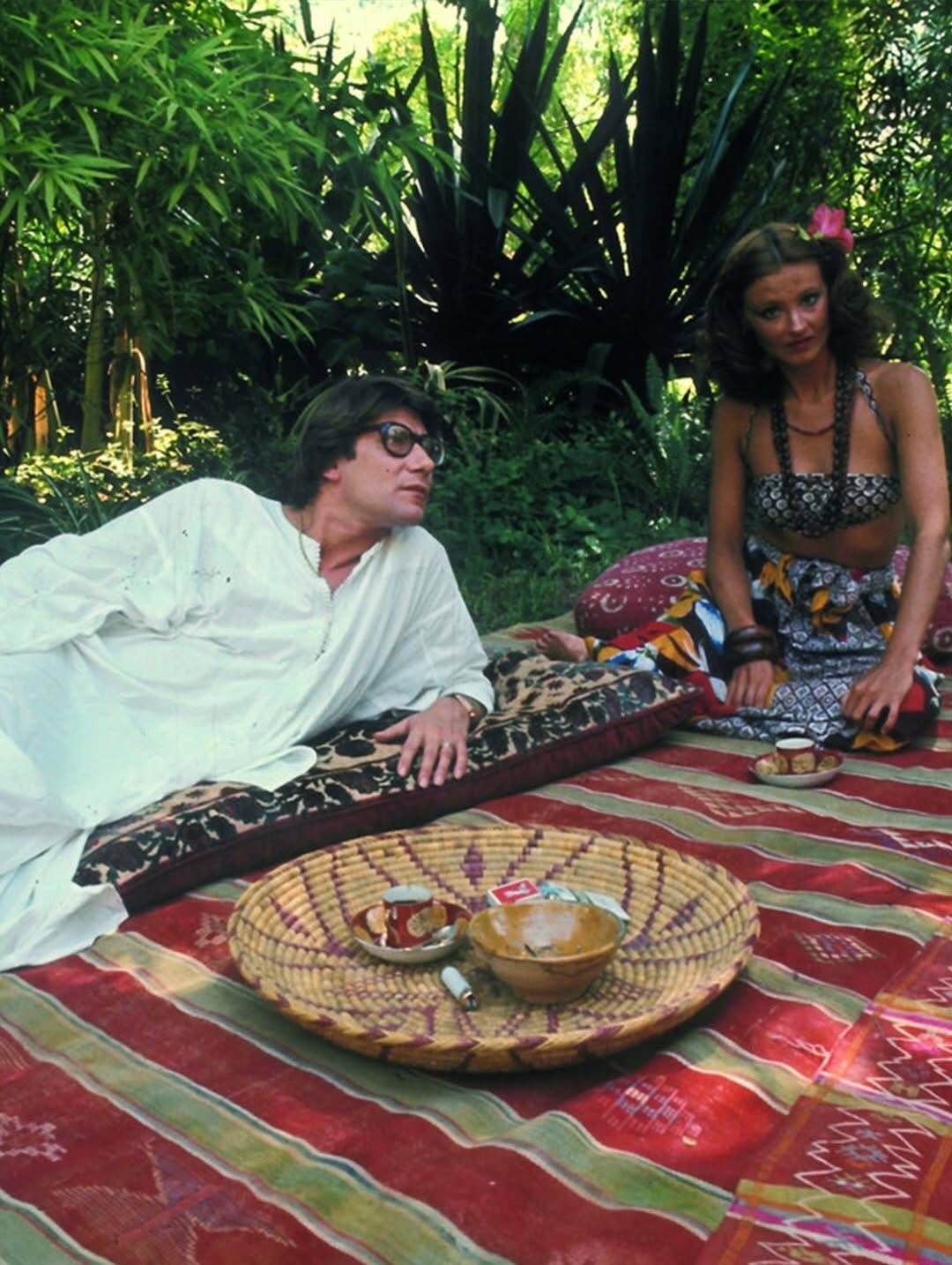 YVES SAINT LAURENT FOUND COLOR IN MOROCCO 1966 CHANGED FASHION FOREVER