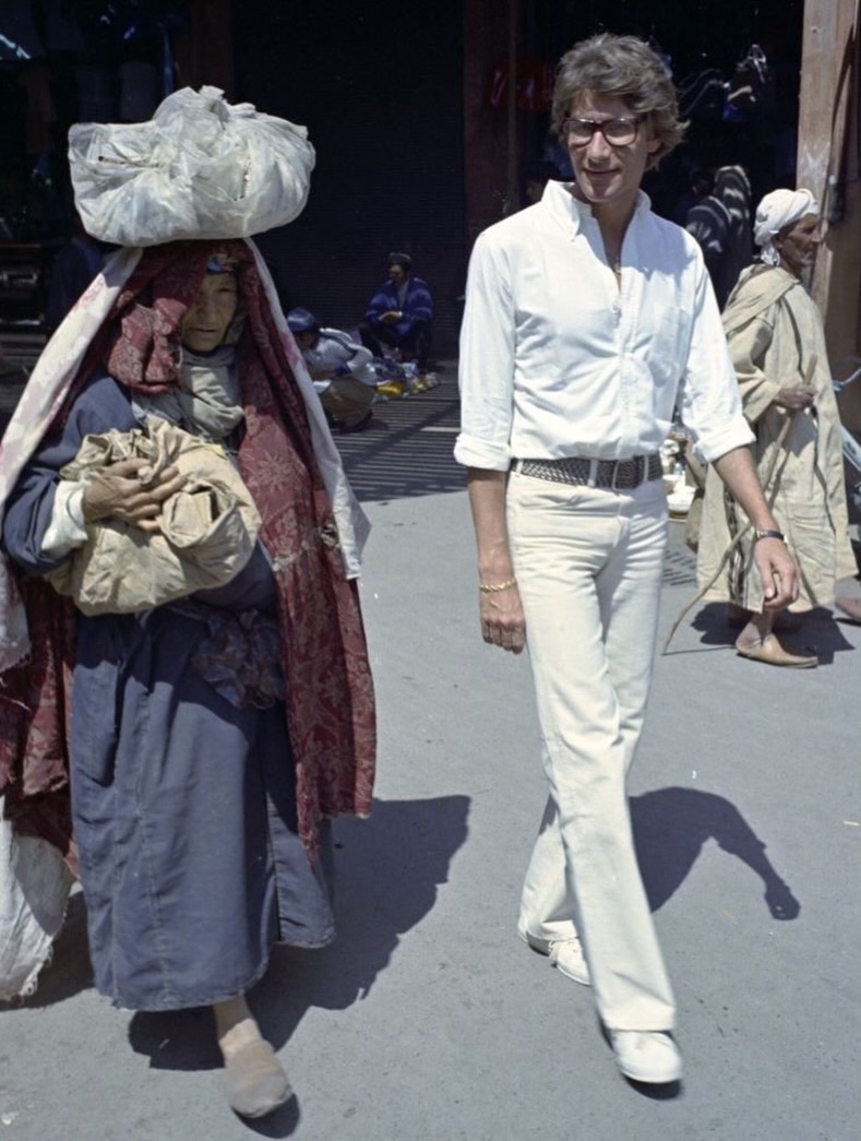 YVES SAINT LAURENT FOUND COLOR IN MOROCCO 1966 CHANGED FASHION FOREVER (image 3)