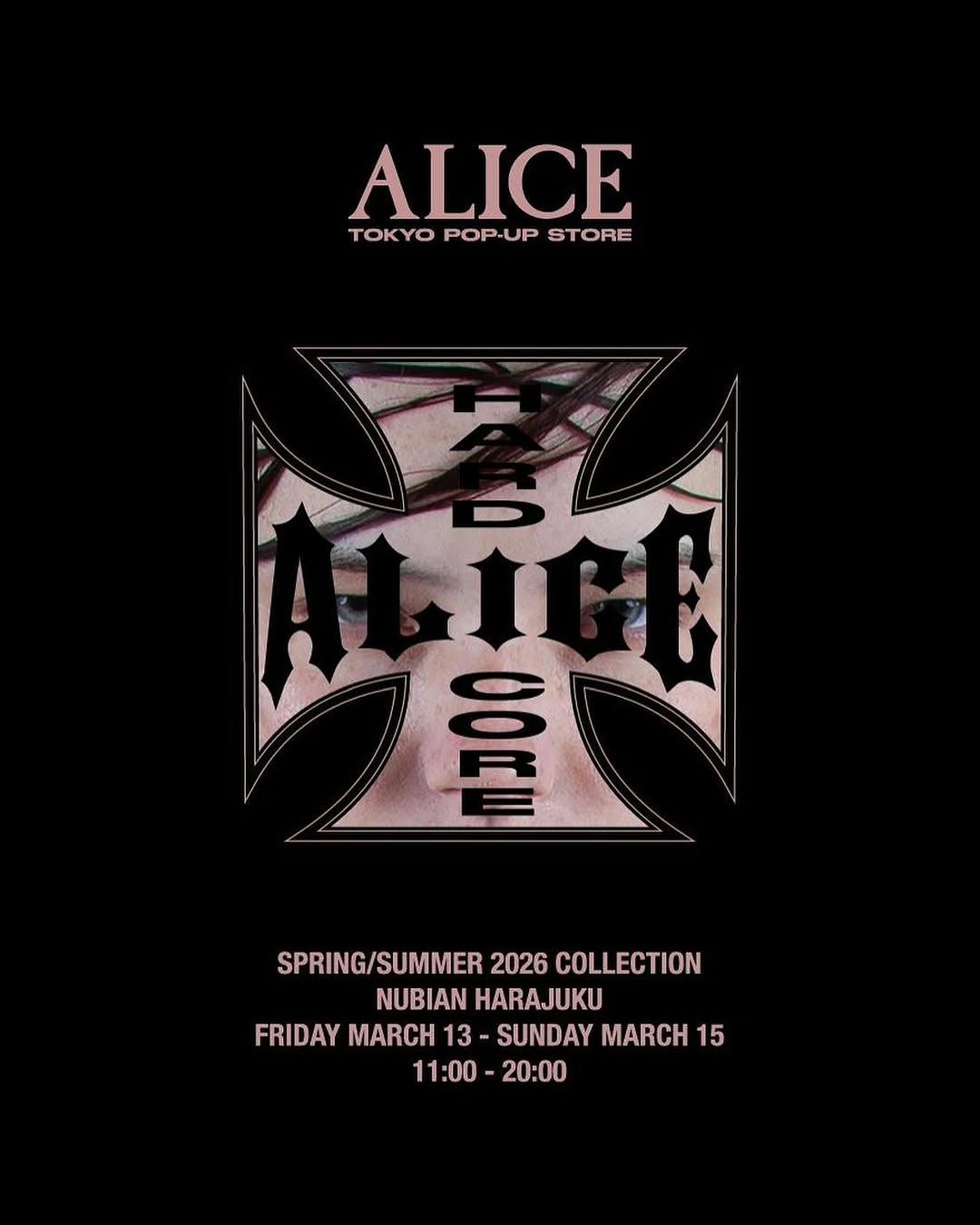 ALICE HOLLYWOOD DROPS SS26 IN TOKYO MARCH 13 WITH NUBIAN EXCLUSIVE (image 2)