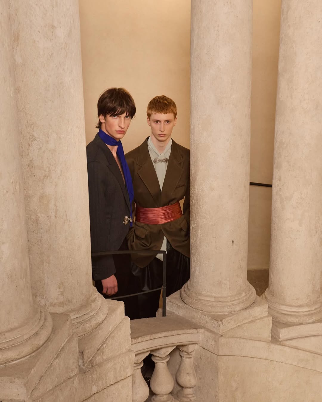 ALESSANDRO MICHELE STAGES INTERFERENZE IN ROME PALAZZO BARBERINI