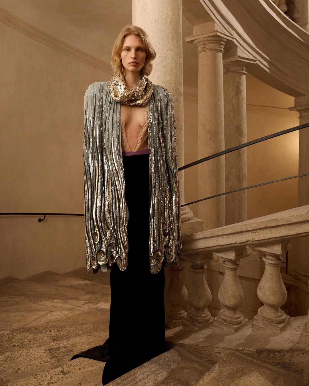 ALESSANDRO MICHELE STAGES INTERFERENZE IN ROME PALAZZO BARBERINI (image 5)