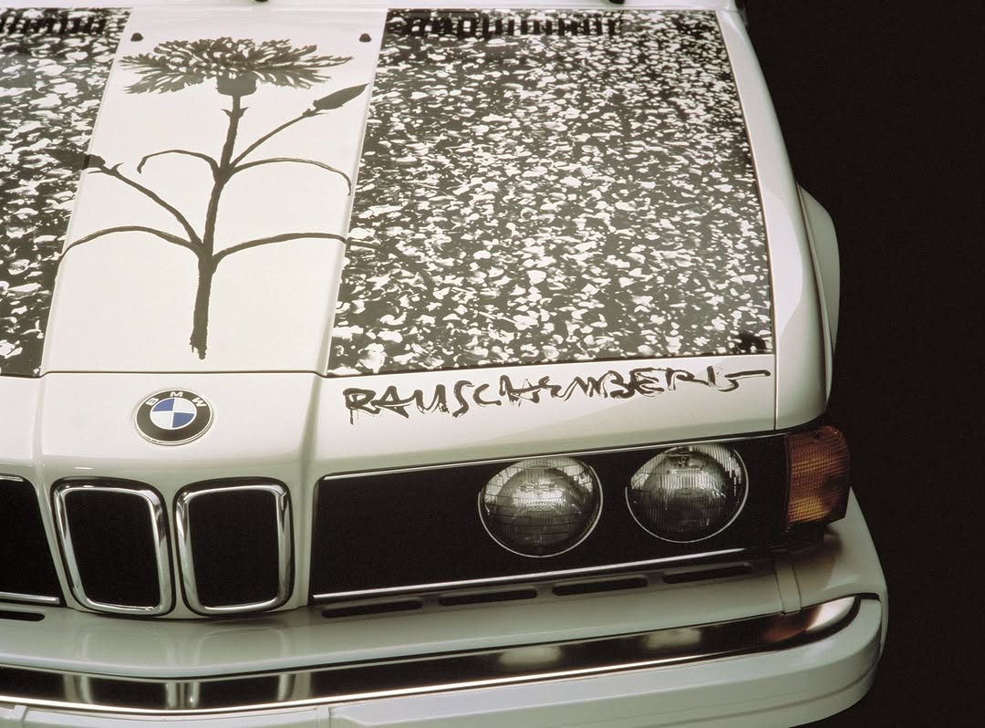 RAUSCHENBERG BMW ART CAR DEBUTS IN ASIA AT ART BASEL HONG KONG