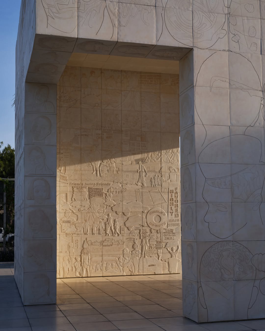 LAUREN HALSEY BUILT A SCULPTURE PARK IN SOUTH CENTRAL AND THE SPHINXES FACE WEST (image 2)