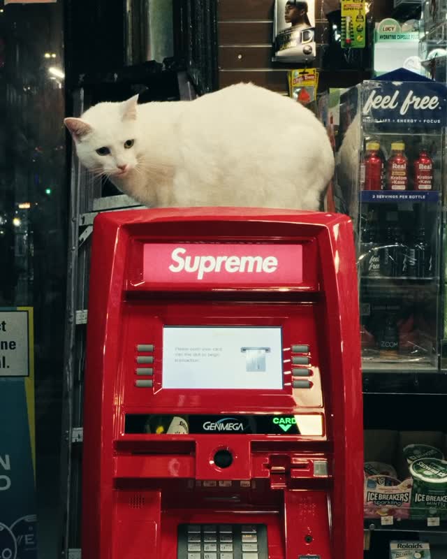 SUPREME'S $8,998 ATM IS NOT A STUNT. IT'S A THESIS.