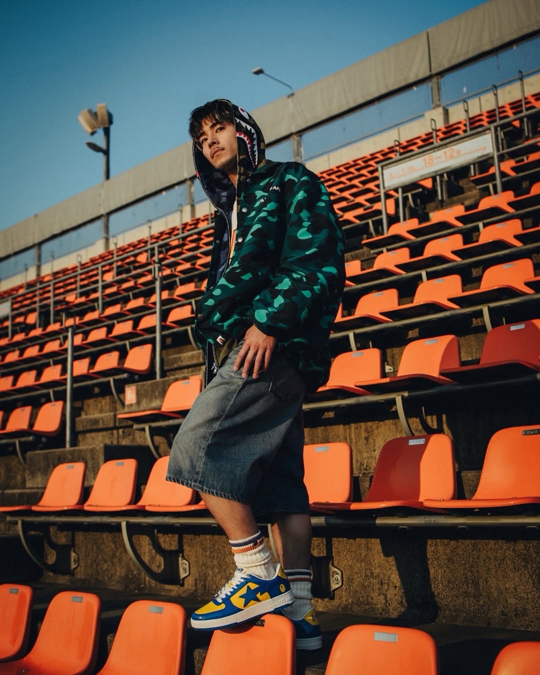 BAPE STA FOOTBALL COLORS: THE SILHOUETTE THAT NEVER NEEDED SPORT (image 3)