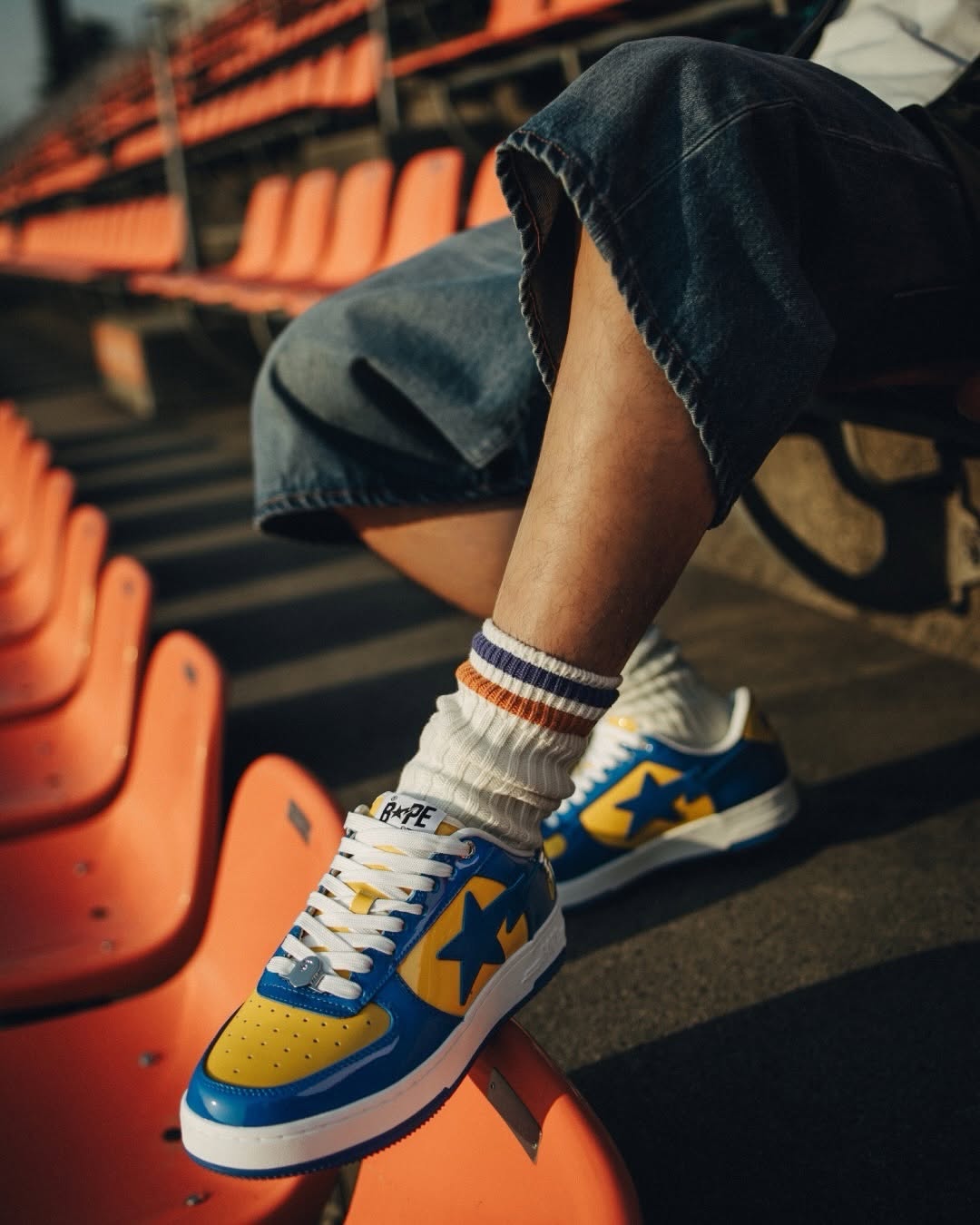 BAPE STA FOOTBALL COLORS: THE SILHOUETTE THAT NEVER NEEDED SPORT (image 4)