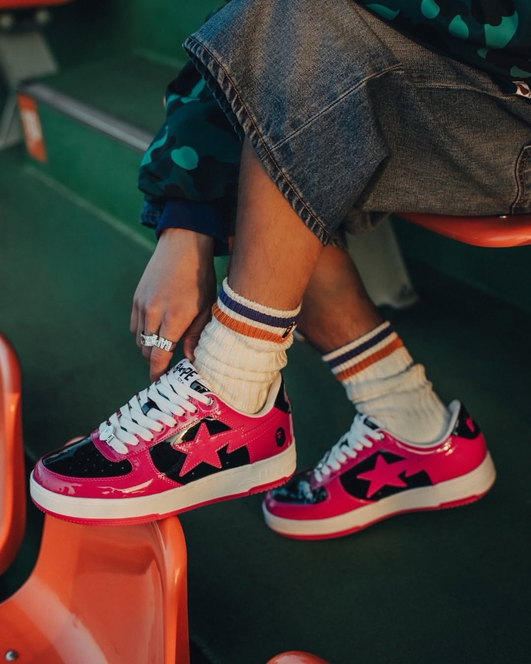 BAPE STA FOOTBALL COLORS: THE SILHOUETTE THAT NEVER NEEDED SPORT (image 5)