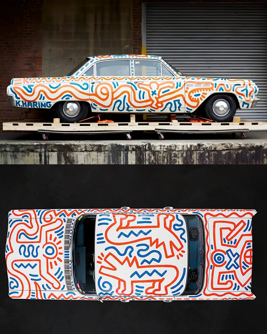 KEITH HARING'S ART CARS RETURN TO NYC FOR 9 DAYS ONLY