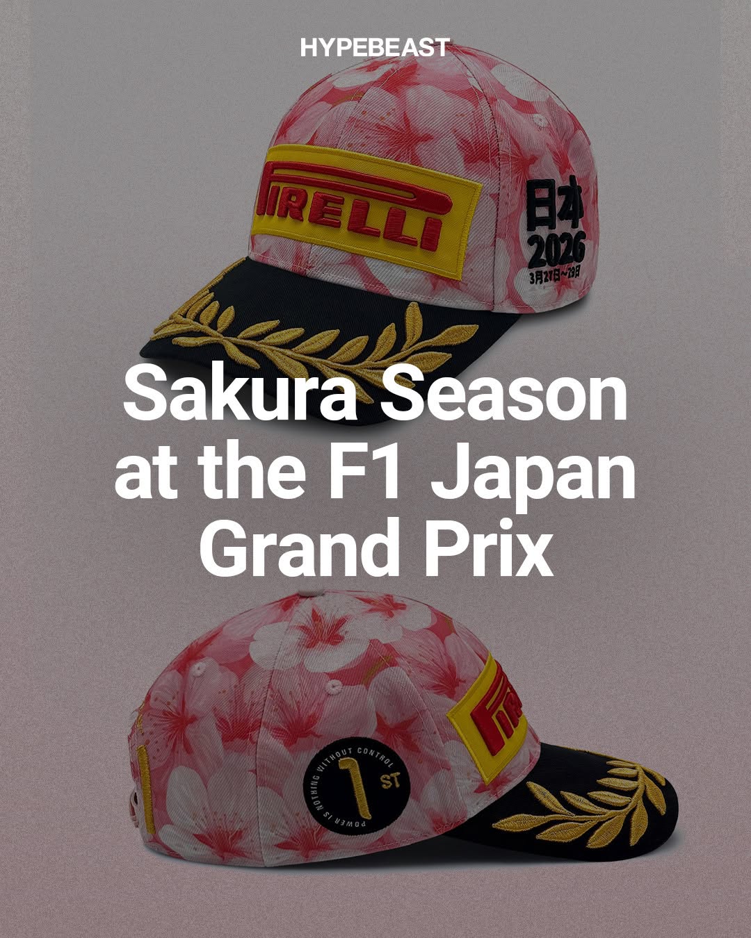 PIRELLI JAPAN 2026 PODIUM CAP: SAKURA, SUZUKA, AND F1'S FASHION TURN