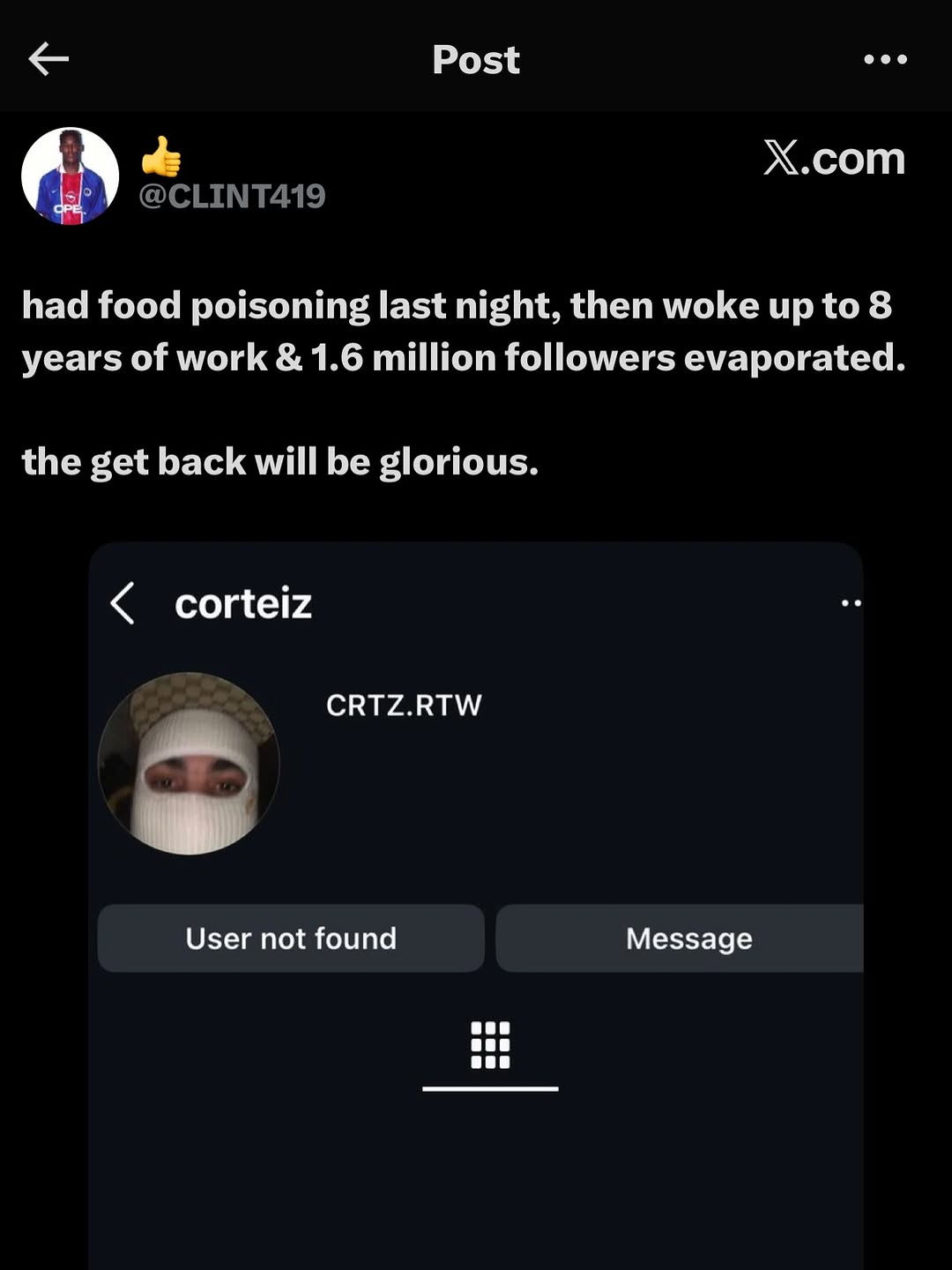 CORTEIZ HAD ITS INSTAGRAM SUSPENDED AND THE BRAND GOT LOUDER