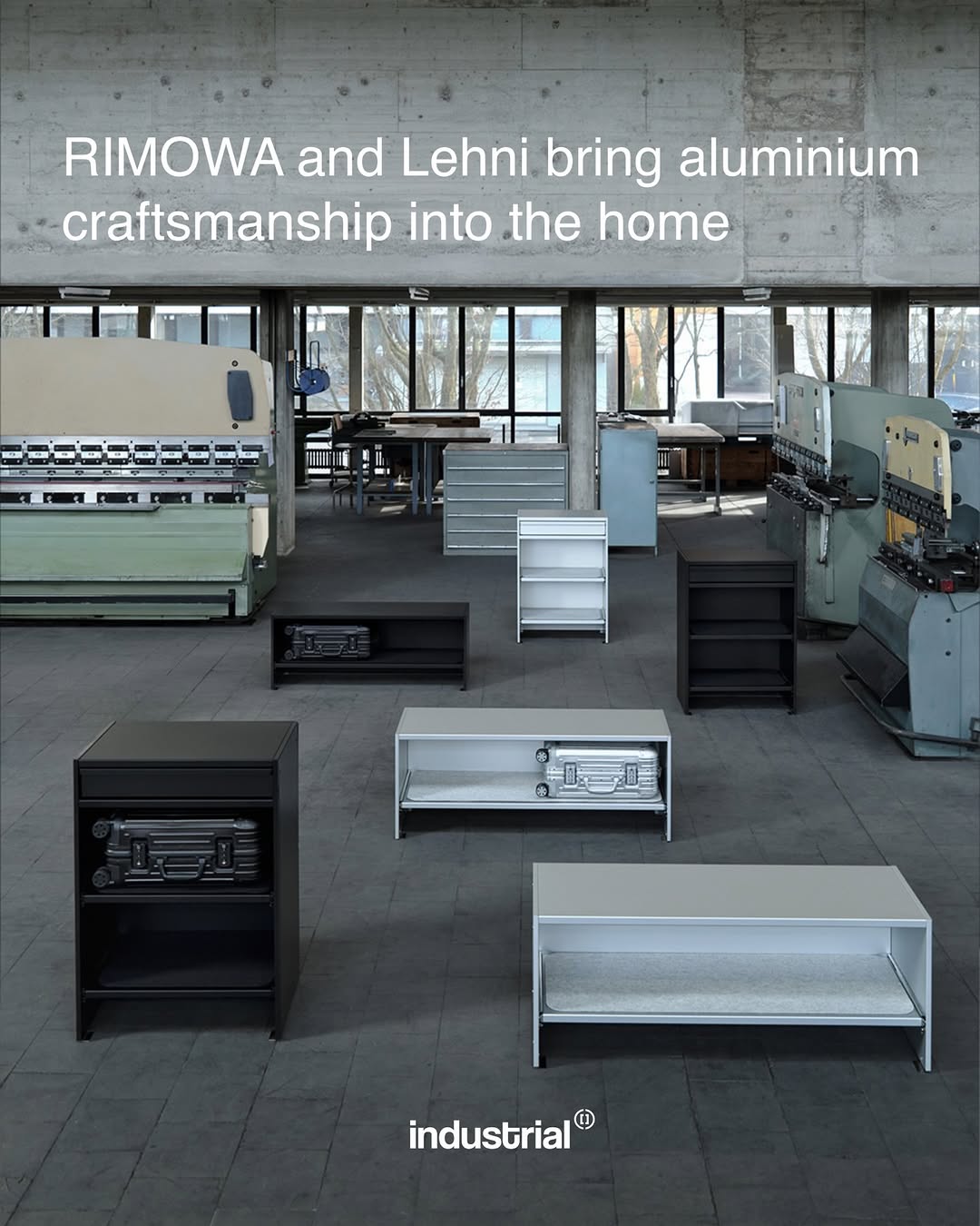 RIMOWA X LEHNI:REWRITES SUITCASE STORAGE