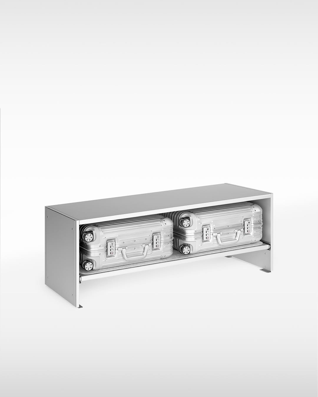 RIMOWA X LEHNI:REWRITES SUITCASE STORAGE