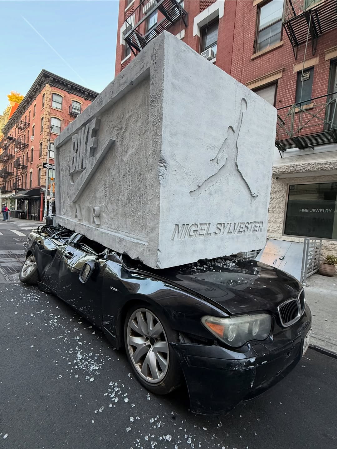 NIGEL SYLVESTER BUILT A BRICK WALL IN A GALLERY AND CALLED IT PROGRESS (image 6)