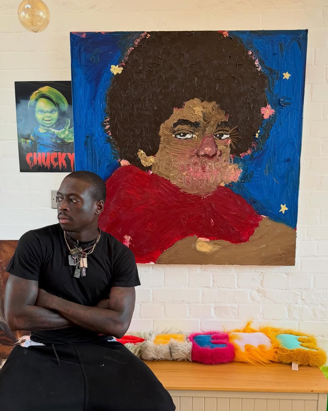 Olaolu Slawn's First Oil Painting Is a Michael Jackson Commission