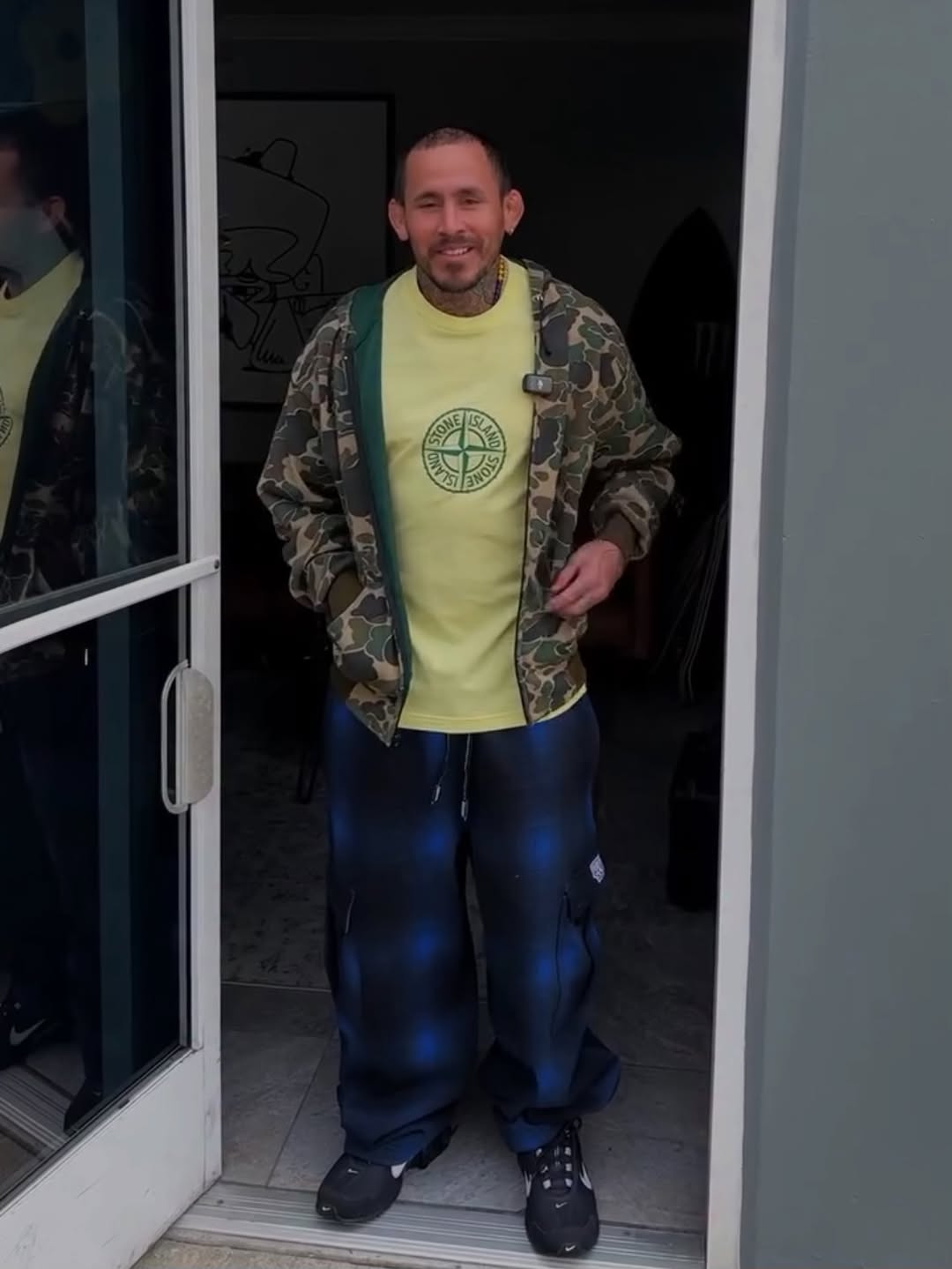 Stone Island Put a UFC Fighter in a Textured Leather Jacket and Called It Research (image 9)