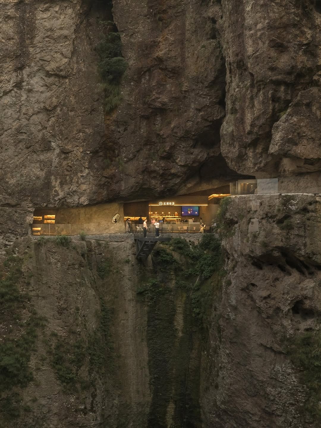 Slow Coral Built a Coffee Bar Inside a Volcanic Cliff and Won Dezeen 2025 (image 2)