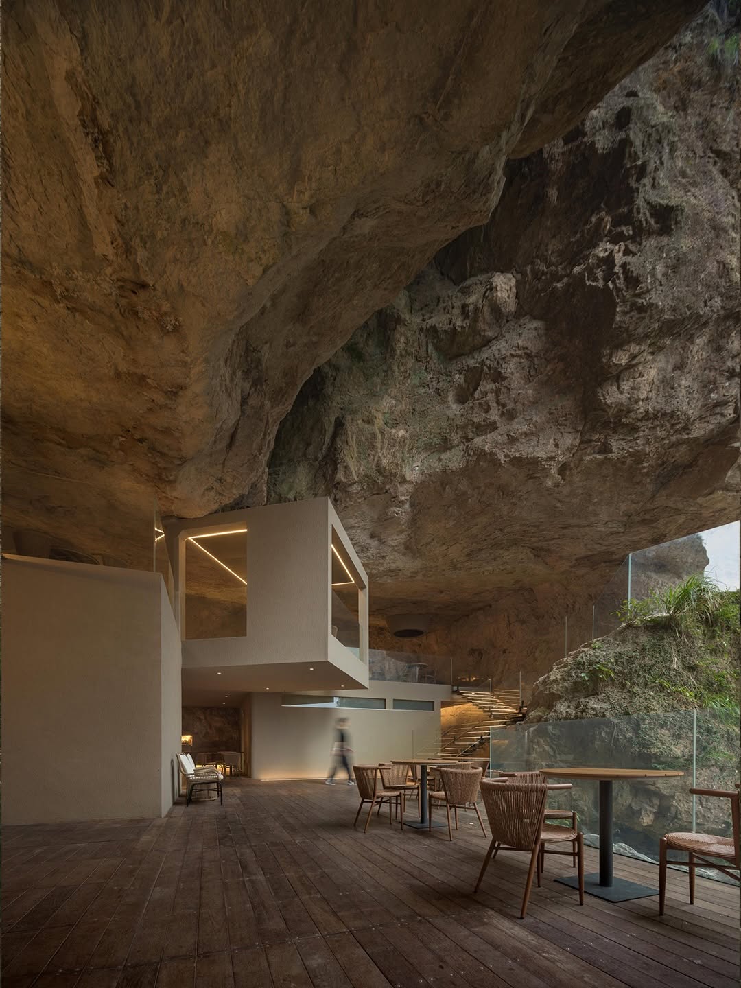 Slow Coral Built a Coffee Bar Inside a Volcanic Cliff and Won Dezeen 2025 (image 3)