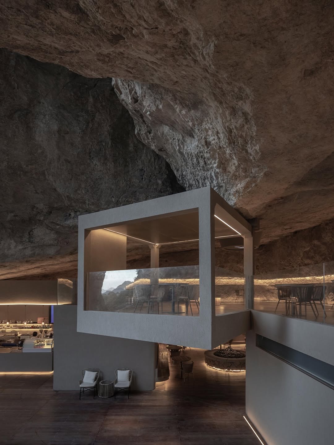 Slow Coral Built a Coffee Bar Inside a Volcanic Cliff and Won Dezeen 2025 (image 8)