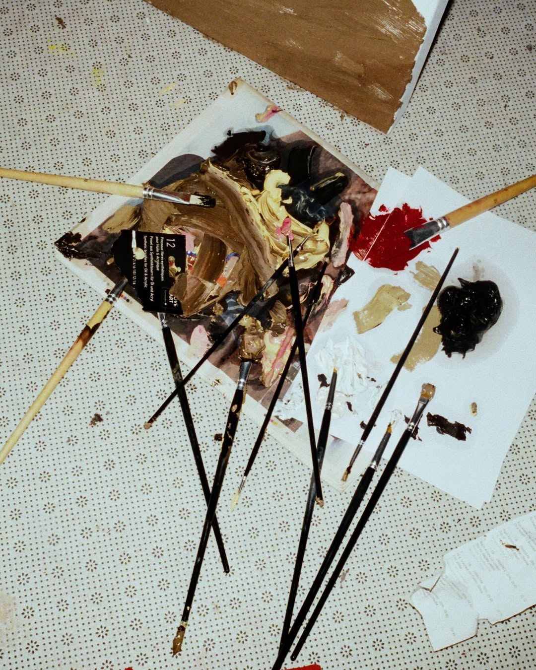 SLAWN PAINTED THE MJ ALTERNATIVE VINYL IN OIL ONCE (image 5)