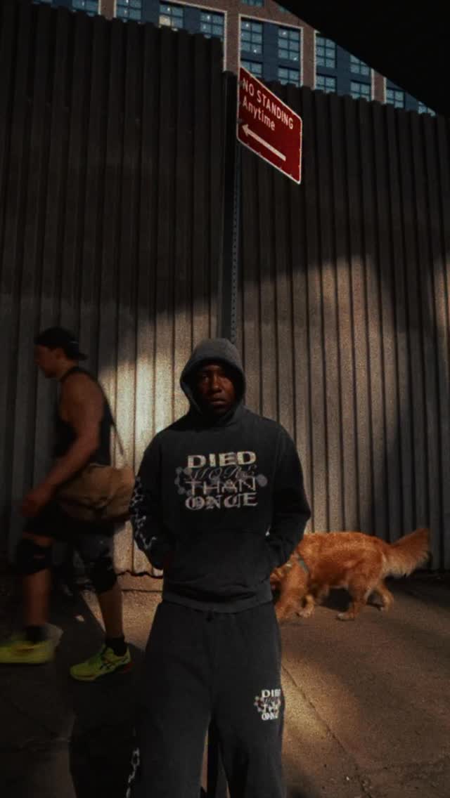DIEDMORETHANONCE DROPS THE CLEANUPCREW SWEATSUIT
