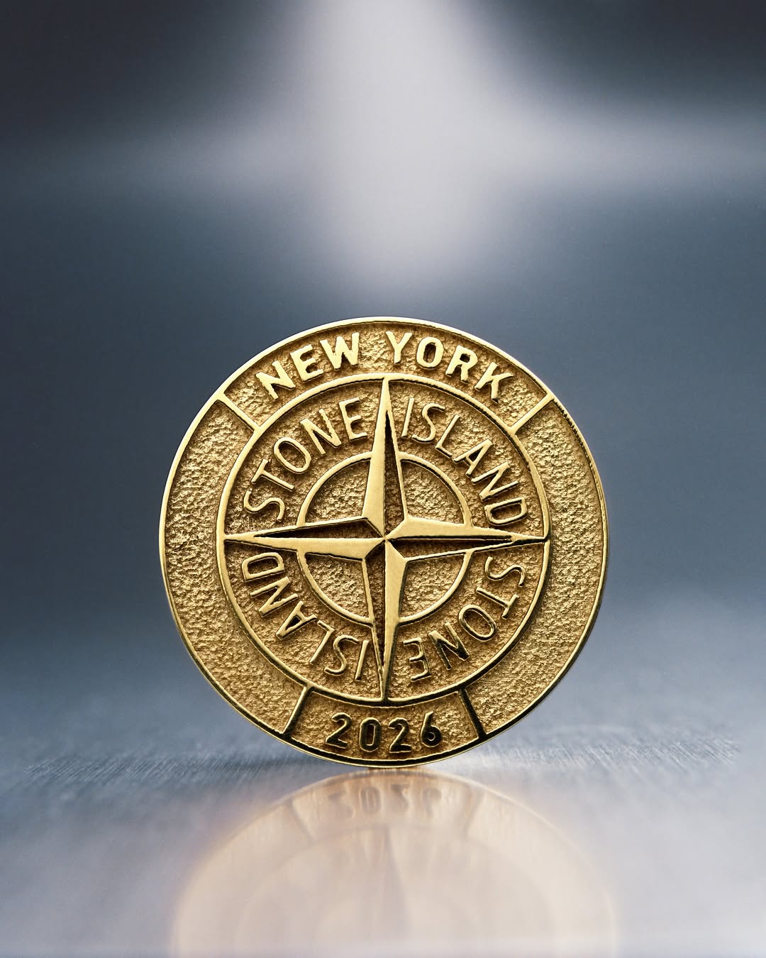 STONE ISLAND AND BUNNEY MINT 55 GOLD PINS FOR THE WORLD CUP