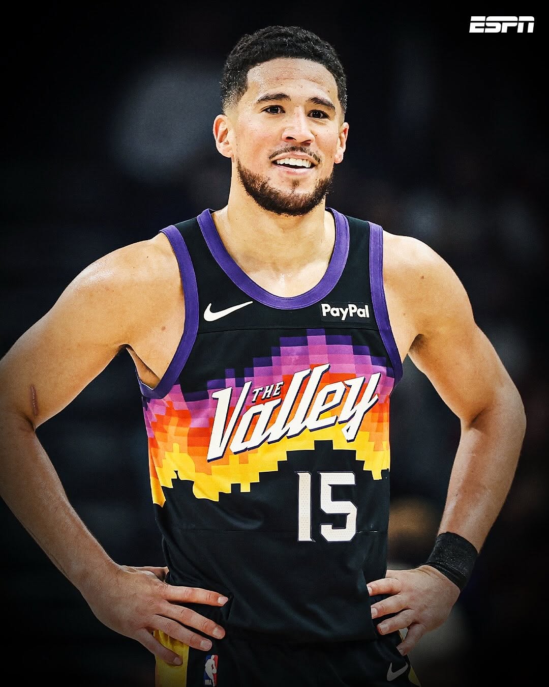 DEVIN BOOKER DROPS NO. 1 FOR NO. 15 TO HONOR MELVIN