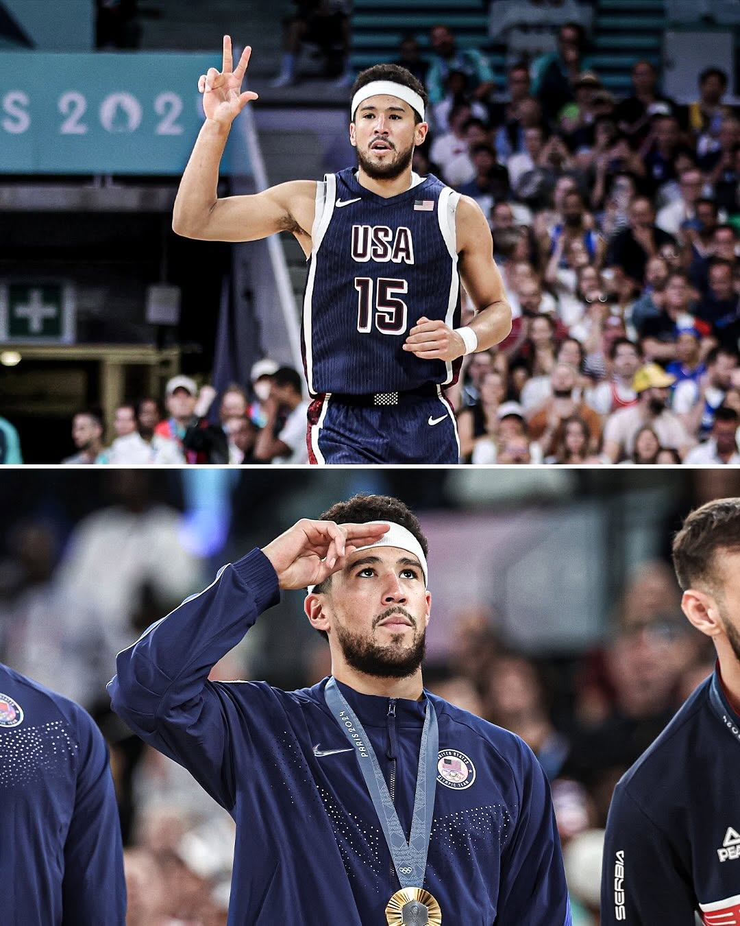DEVIN BOOKER DROPS NO. 1 FOR NO. 15 TO HONOR MELVIN (image 2)