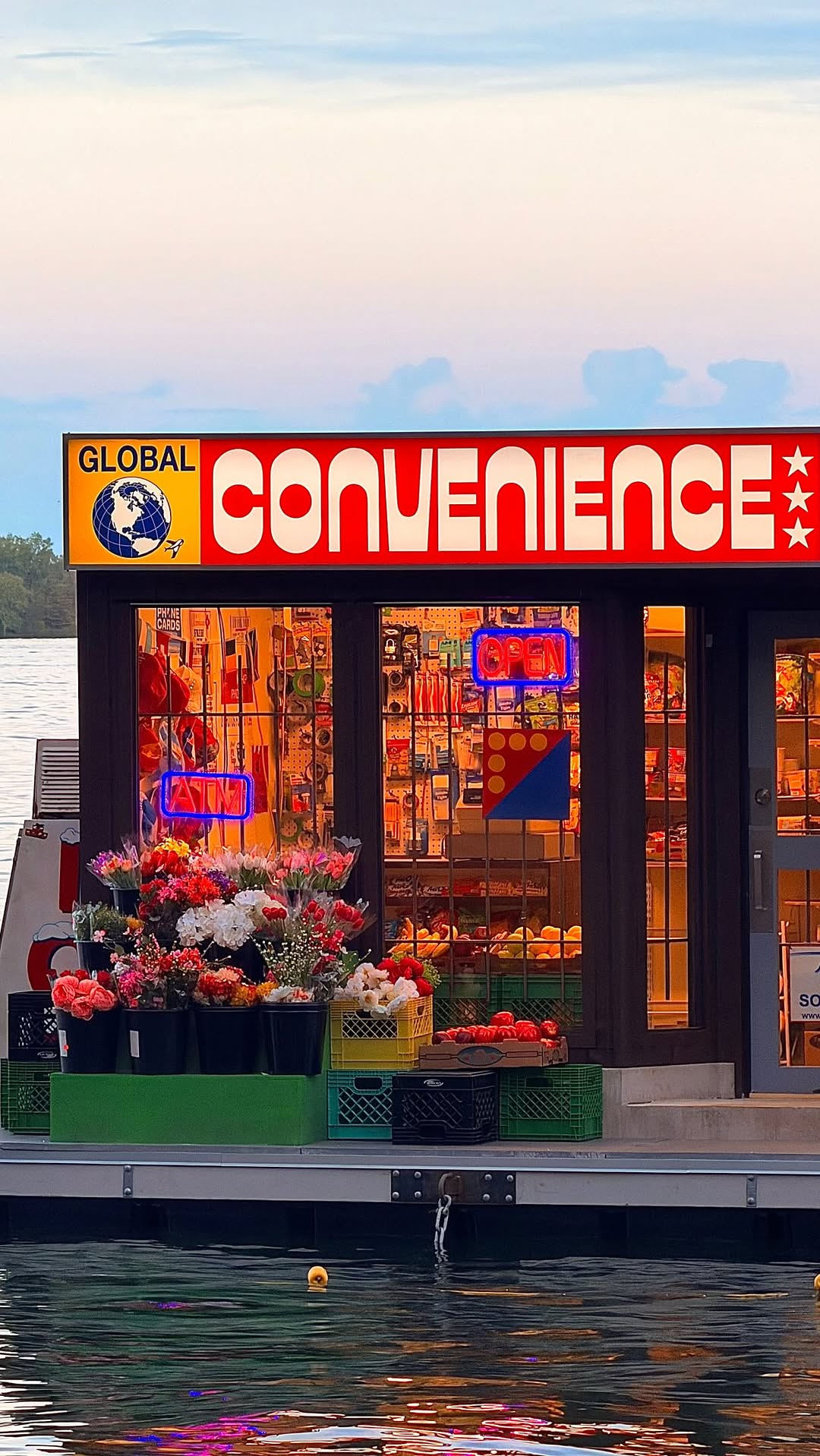 TORONTO FLOATED A CORNER STORE ON LAKE ONTARIO