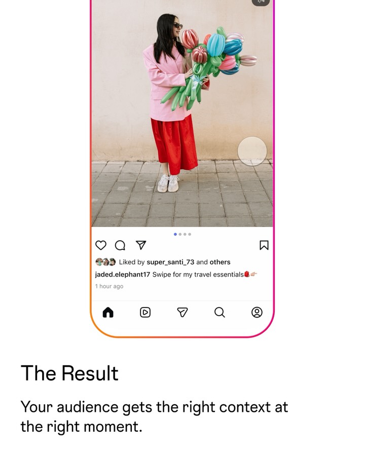 INSTAGRAM CAROUSELS NOW CAPTION EACH SLIDE (image 5)