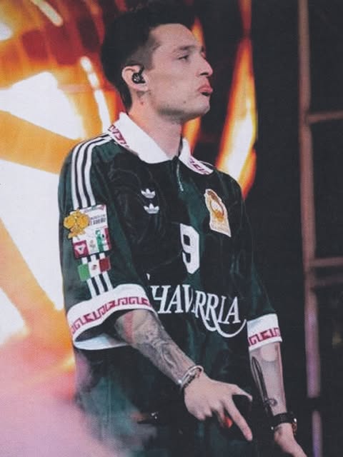 Instagram graphic marking Mexico's 2 0 World Cup win over Ecuador at Estadio Azteca, shared by Lyrical Lemonade.