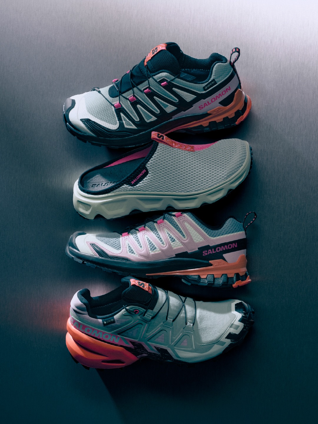 Salomon icon shoes from the brand's Storm Collection Instagram carousel