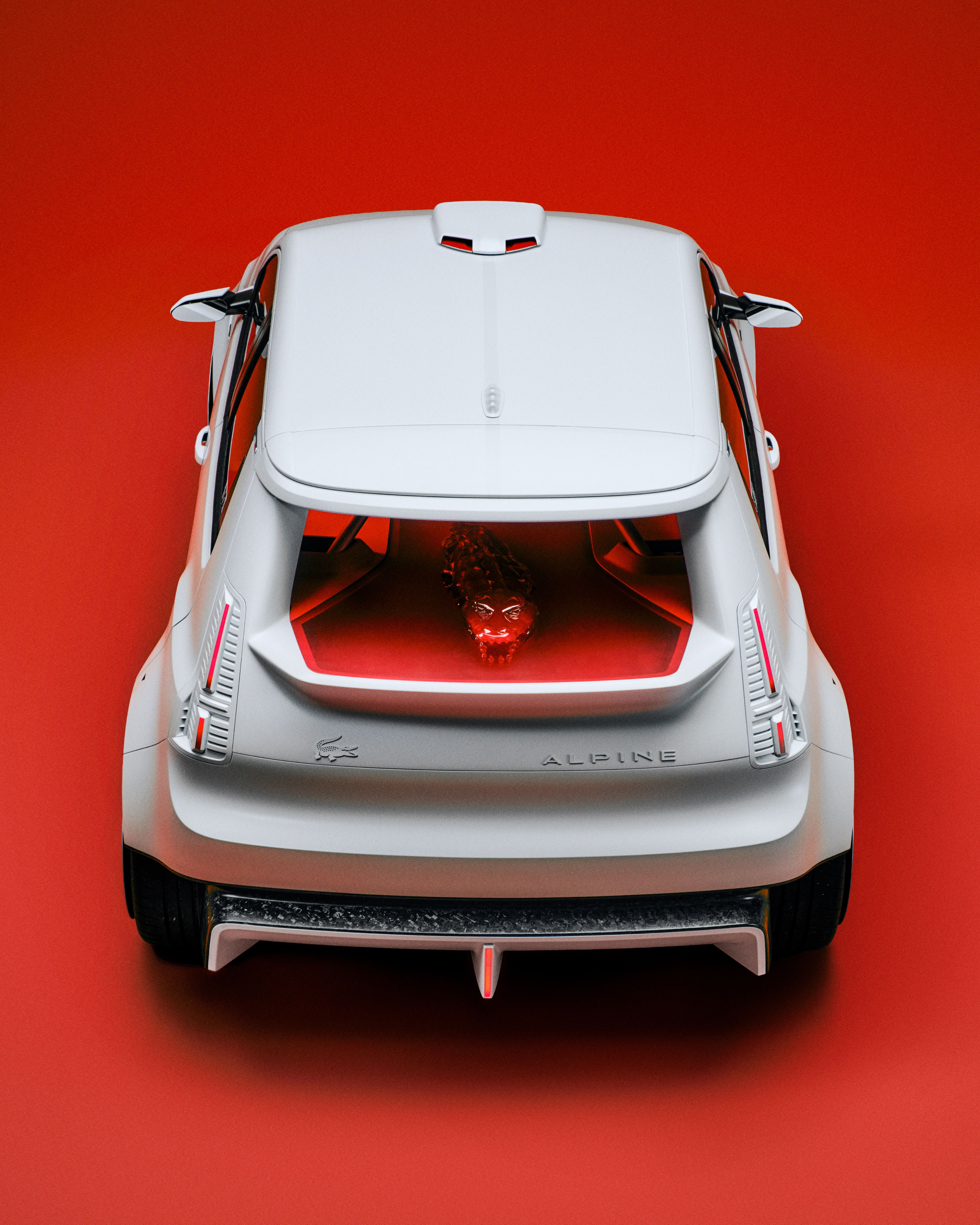LACOSTE HIDES 290 CROCODILES INSIDE ONE ALPINE RALLY CAR (image 3)