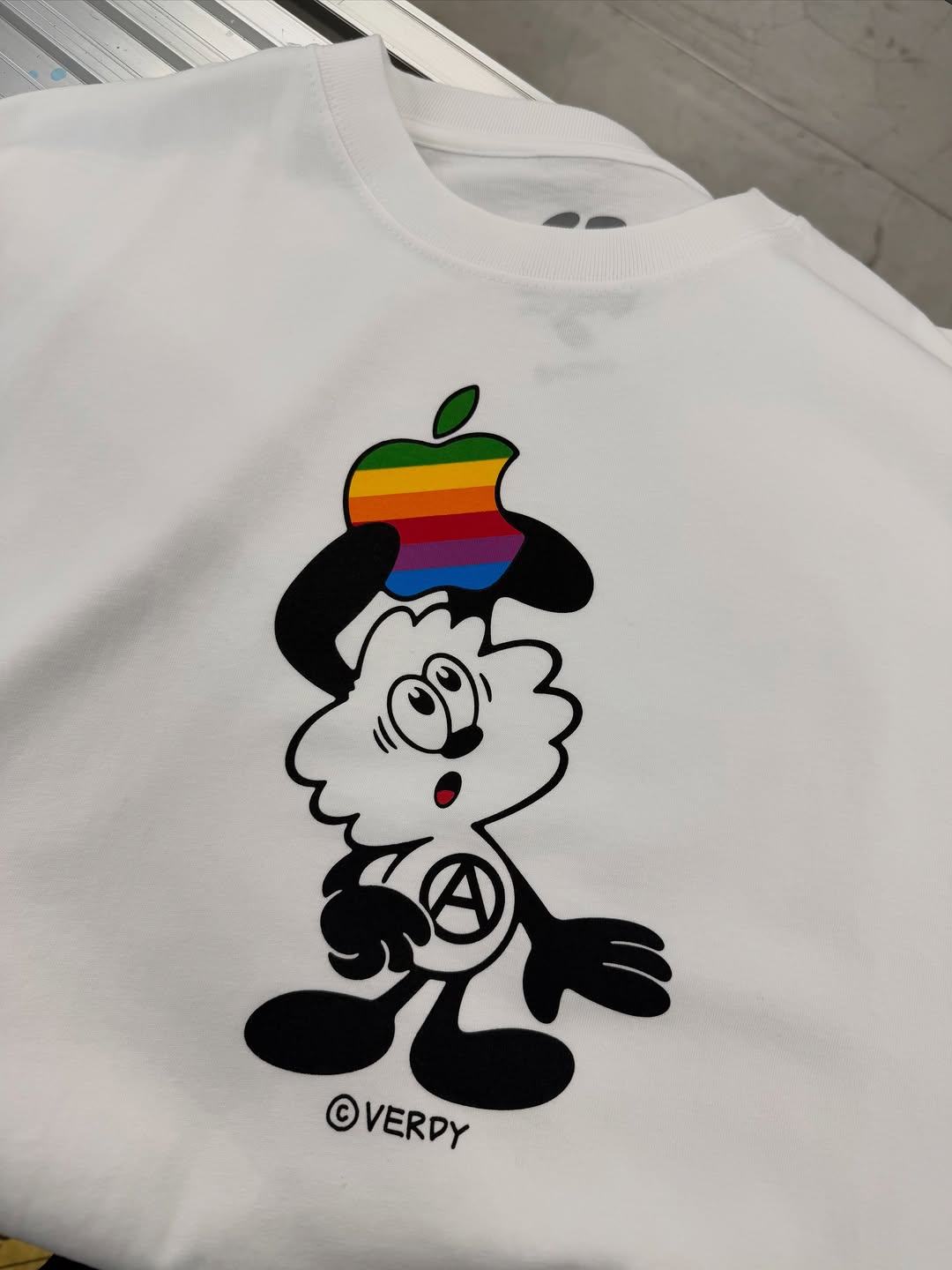 Verdy's Instagram post tagging Apple's new @helloapple account