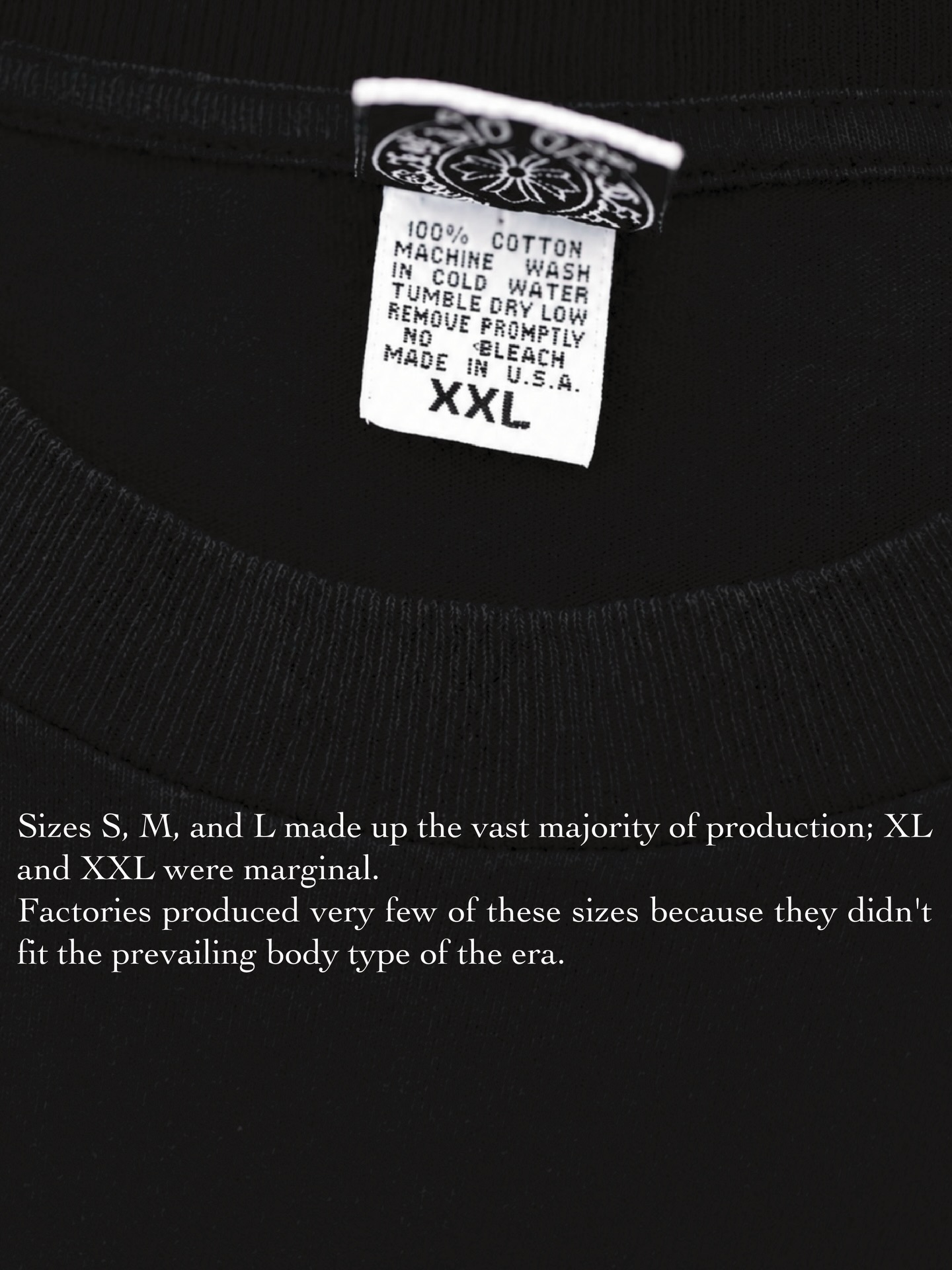 CHROME HEARTS TEE FAKES FAIL ONE NECK TAG TEST (image 6)