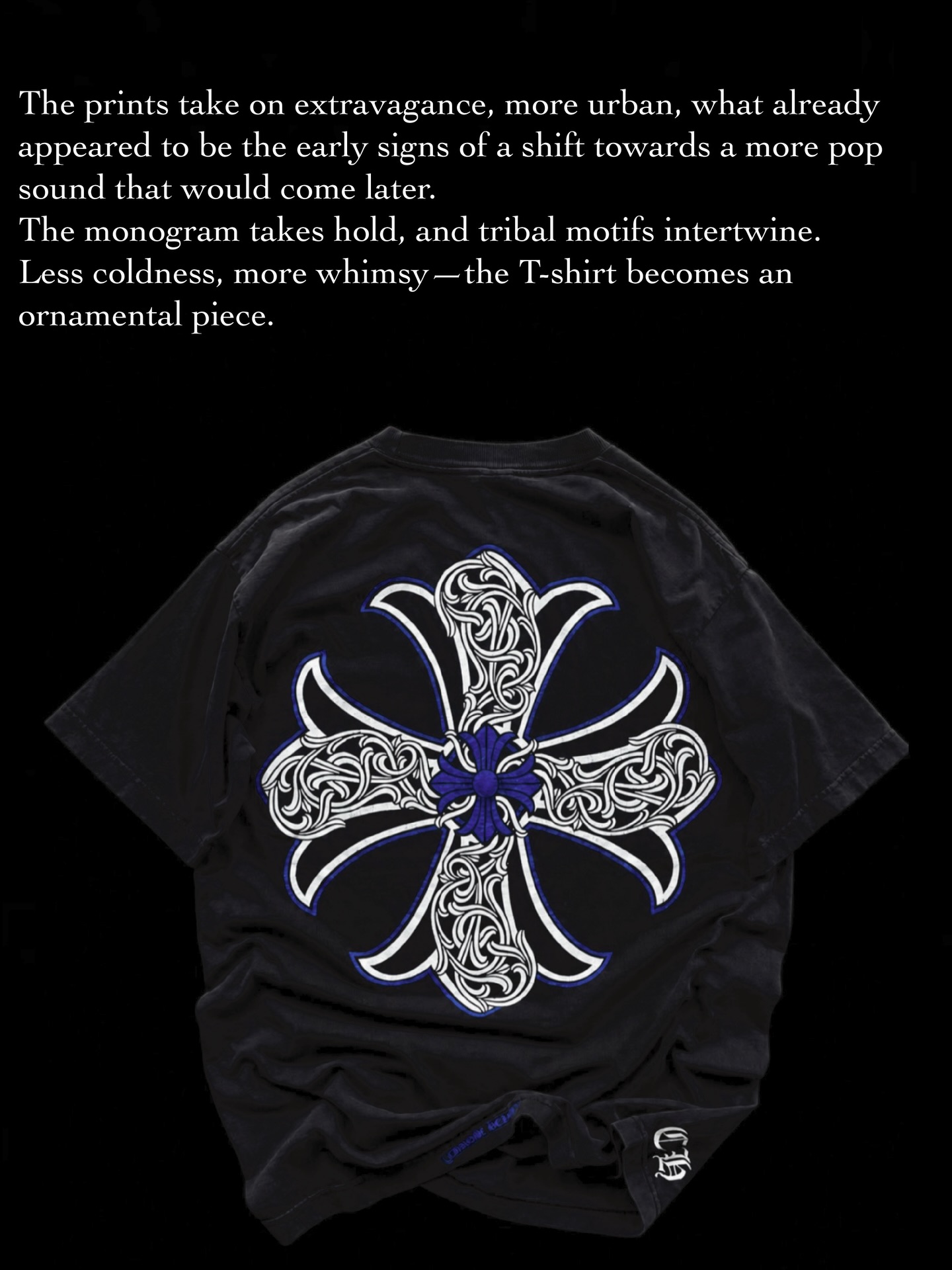 CHROME HEARTS TEE FAKES FAIL ONE NECK TAG TEST (image 9)