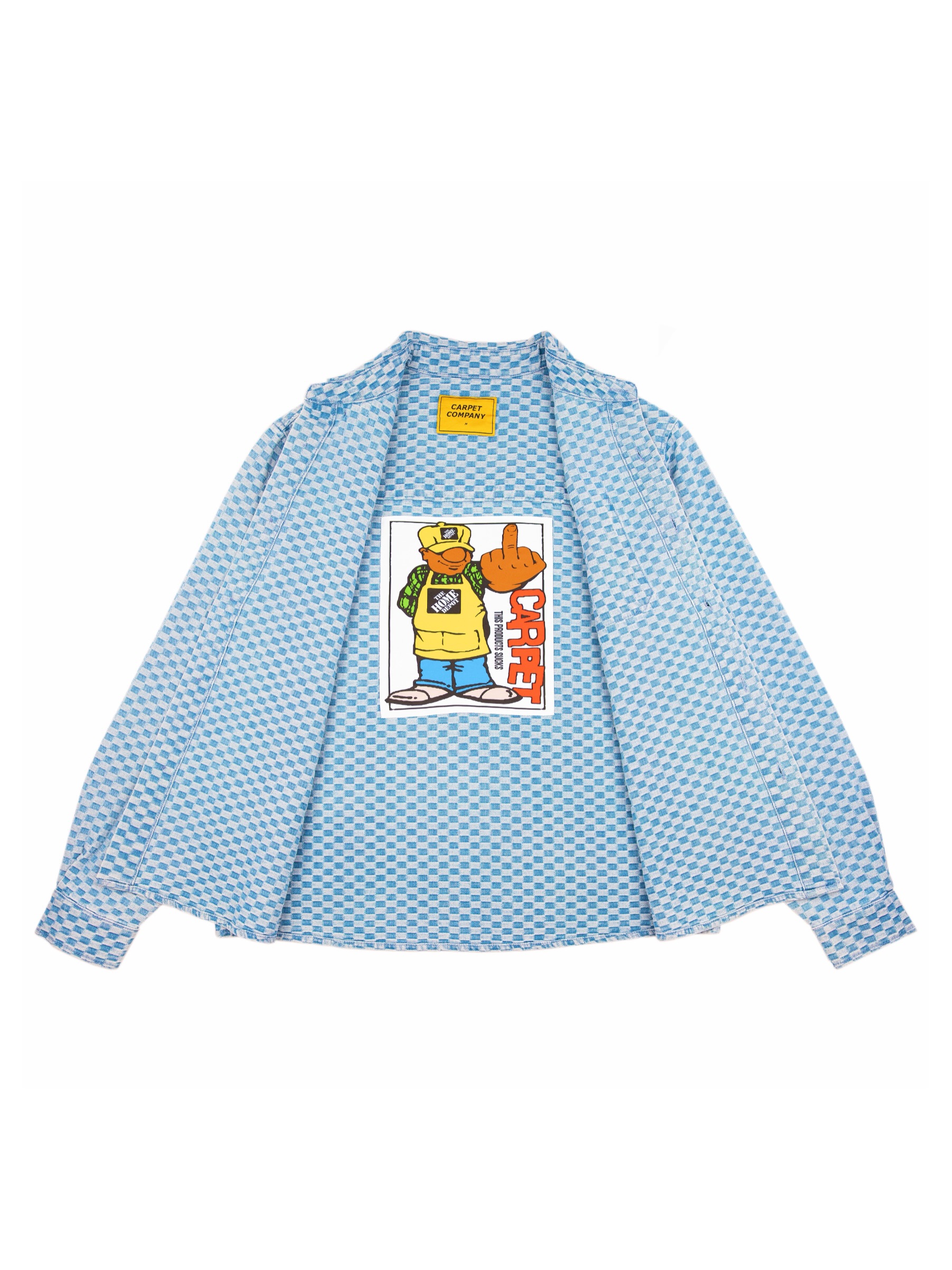 CARPET COMPANY DROPS CHECKERBOARD RHINESTONE SHIRTS (image 5)