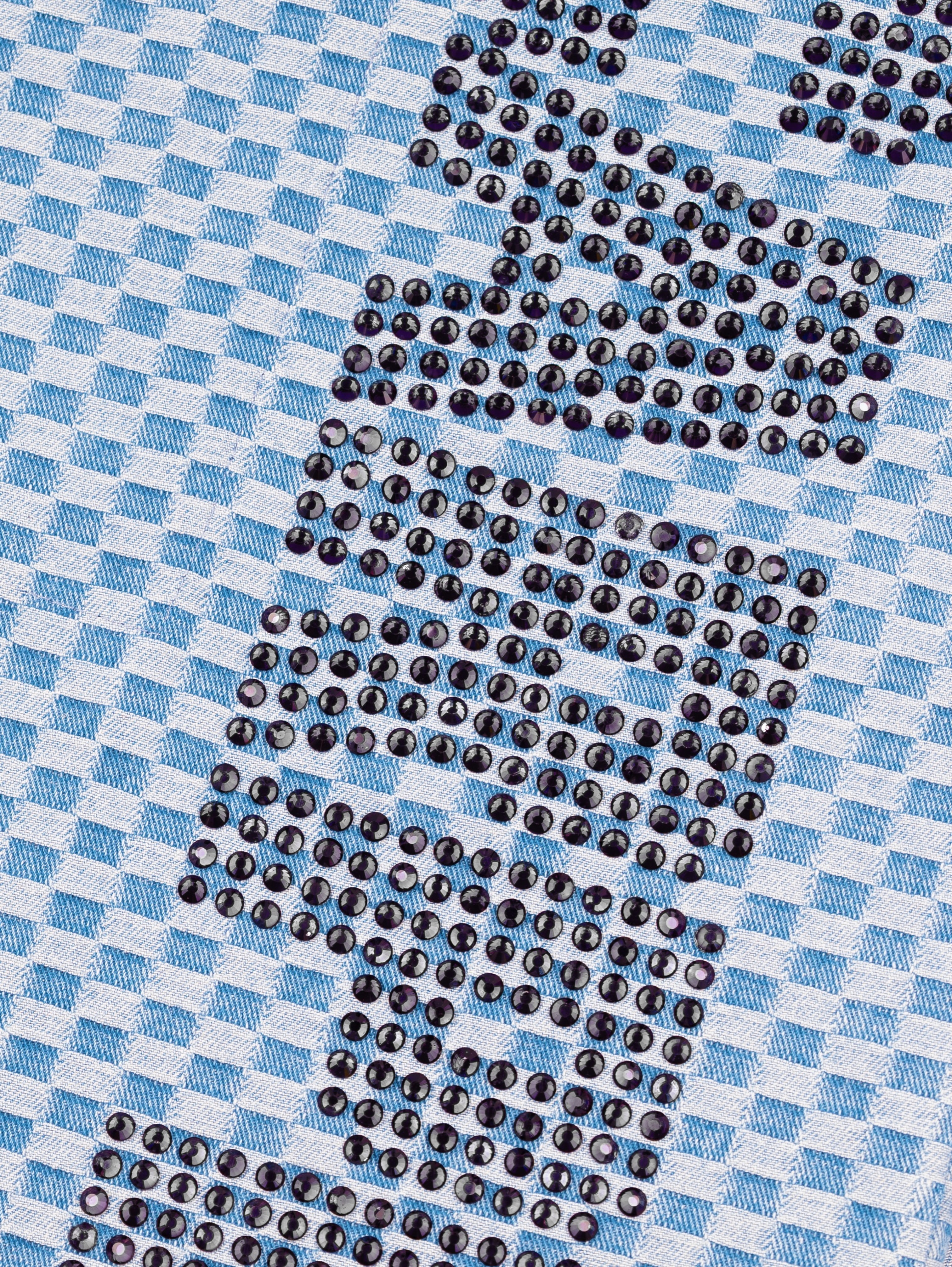 CARPET COMPANY DROPS CHECKERBOARD RHINESTONE SHIRTS (image 8)