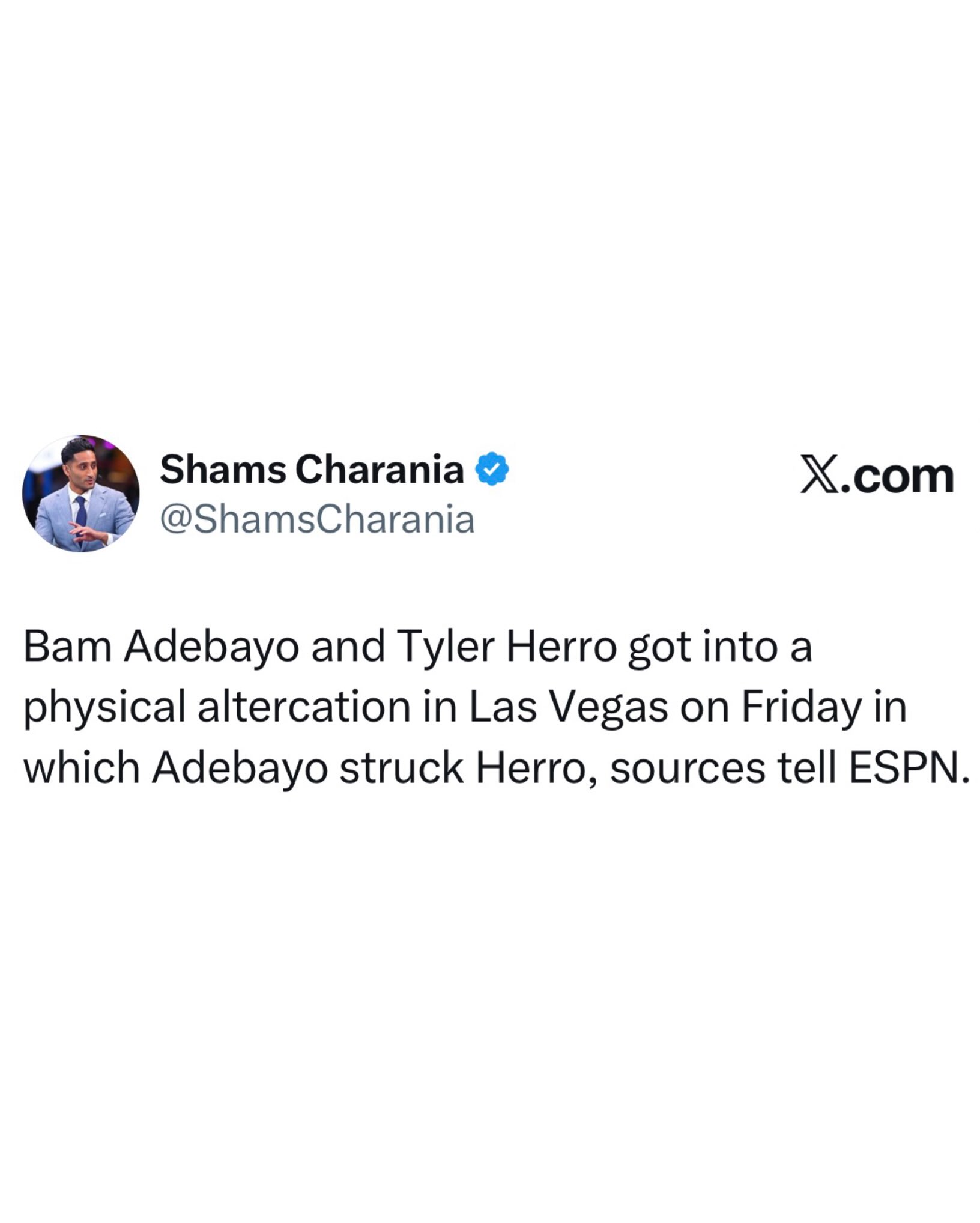 BAM ADEBAYO STRIKES TYLER HERRO AFTER GIANNIS TRADE (image 2)