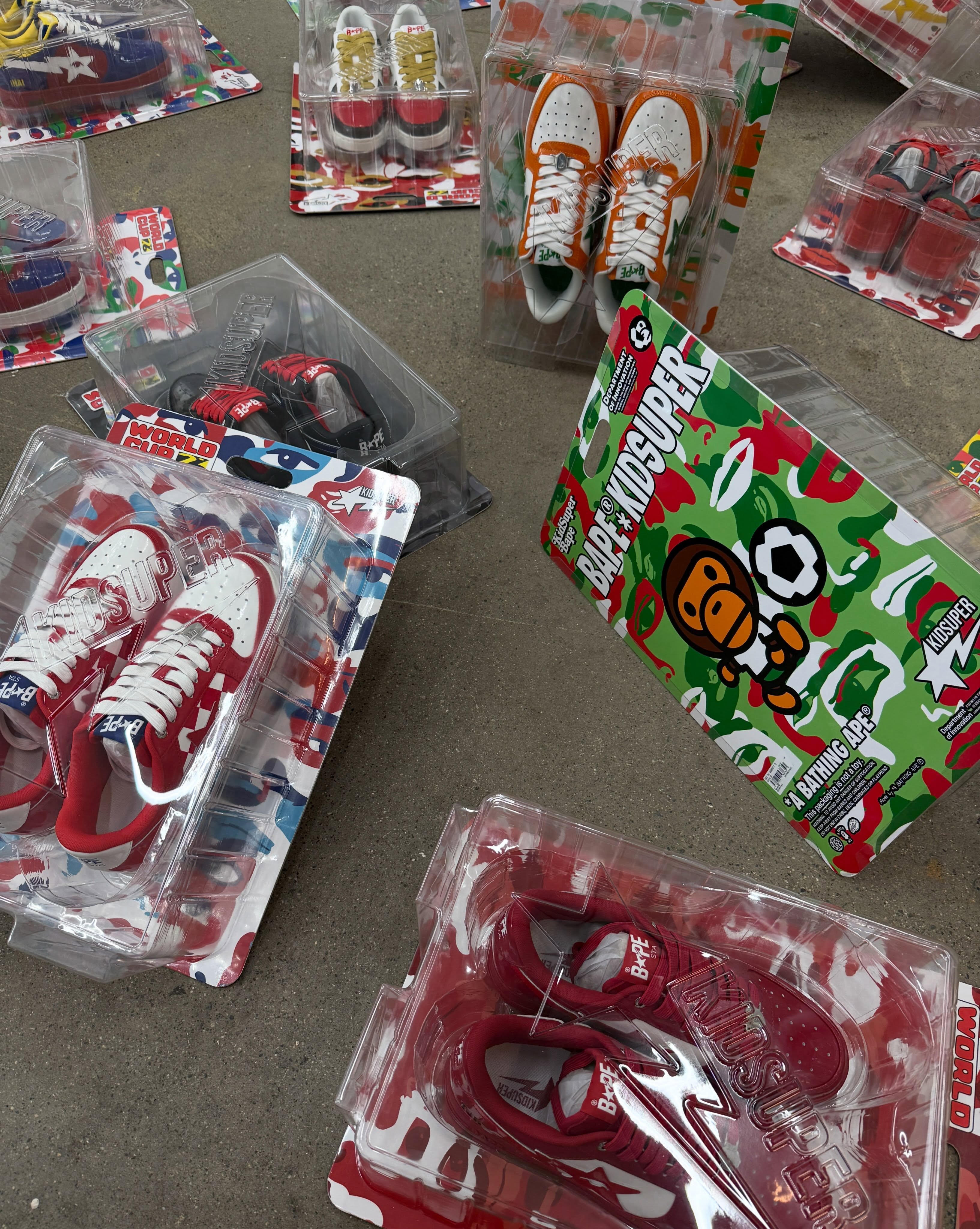 KIDSUPER X BAPE BAPESTAS GONE FOREVER JULY 19 (image 6)