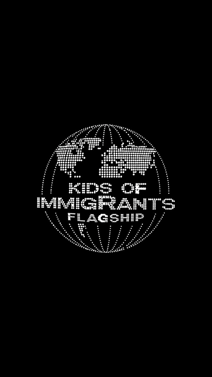Kids of Immigrants flagship store opening announcement on Melrose Avenue in Los Angeles.