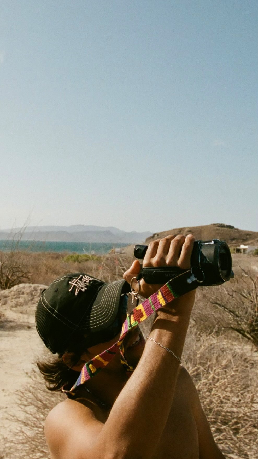 A still frame from Francis Plummer's Wish You Were Here video journal for Stussy.
